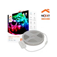 Cinta luz LED RGBIC Nexxt NHB-S613 Control de colores Sincronización Música 5M